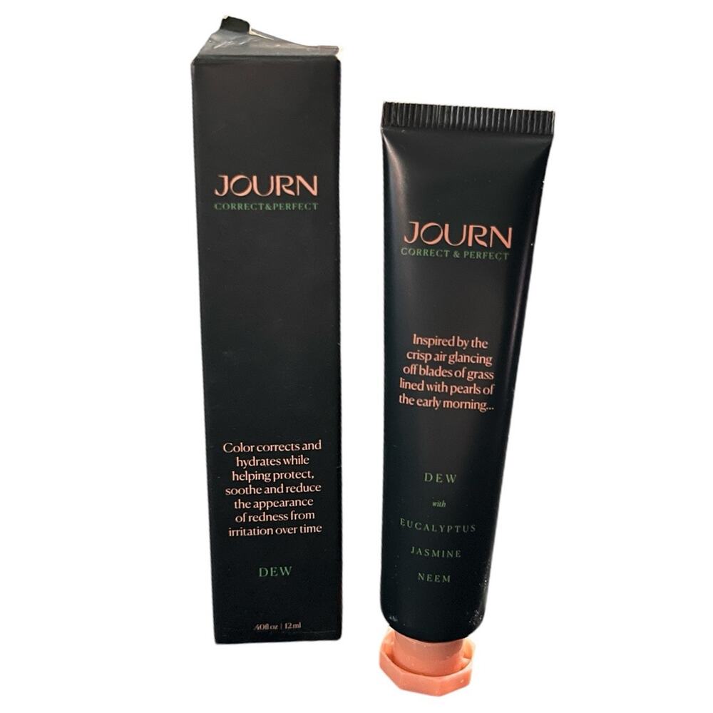 Journ Dew Green Color Corrector Concealer Hydrates Reduce Redness 12ml Full Size